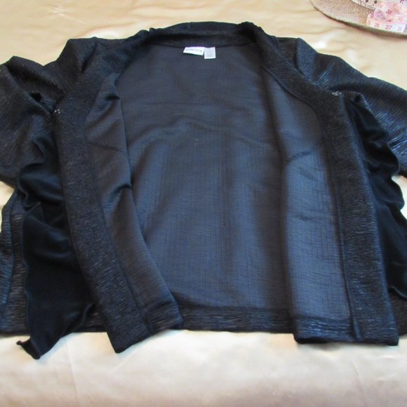 Chico's Blazer Ruffle Front - Picture 11 of 16